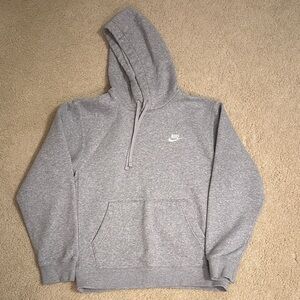 Nike Heather Gray Pullover Hoodie